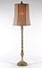 Distressed Finish French Country Console Table Lamp