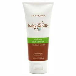 MD Moms Baby Silk Delicate Skin Comfort Silky Liquid Powder 3 oz.