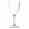 Elite Premium Polycarbonate Wine Glasses 9oz / 255ml - Pack of 12 | Plastic Reusable Wine Glasses, Virtually Unbreakable Polycarbonate Plastic - Ideal for Parties, Outdoors & Event Catering