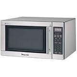 Magic Chef 1.6 Cu Ft Countertop Microwave Stainless Steel MCD1611ST