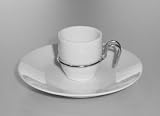 Review mono Espressotasse mit Untertasse / gemiini Set of two espresso Cups and Saucers by mono