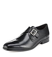 Collezione Leather Monk Shoes