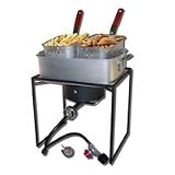 King Kooker Welded Rectangular Portable Propane Outdoor Cooker Grill