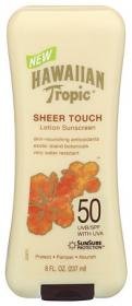 Hawaiian Tropic Sheer Touch Lotion SPF 50 Sunscreen-8 oz