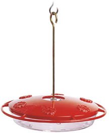 Childrens Toyshop  Outdoor Living : Aspects Hummingbird Hummzinger Excel Feeder (6 feeding ports - 16-oz feeder - 8'' diameter)
