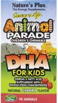 Animal Parade Dha for Kids Cherry Flavor 90 Chew Tabs