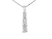 1/2 ctw Diamond Journey Stick Pendant in 14K White Gold