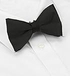 Pure Silk Satin Bow Tie