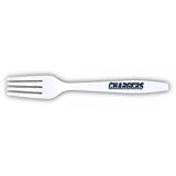 San Diego Chargers Team Plastic Fork (24 Pack)