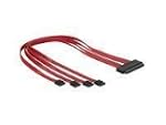DeLock Kabel SAS 32 zu 4x SATA (SFF 8...