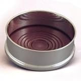 Sheffield Made Wine Coaster - Solid Gallery - Silver Plated 12.5 cm diameter