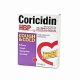 Coricidin HBP Antihistamine Cough & Cold Suppressant for People with High Blood Pressure 16 ea