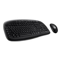 Logitech Cordless Desktop EX90 - Keyboard - wireless - RF - mouse - USB wireless receiver... by Logitech