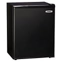 Haier HSB03BB Compact 2-2/3-Cubic-Foot Refrigerator/Freezer, Black