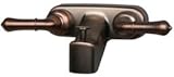 RV Tub & Shower Faucet Valve Diverter - Bronze Finish - For: Recreational Vehicle, Motorhome, Travel Trailer, Camper, Fifth (5th) Wheel, Towable