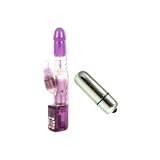 Doc Johnson Hop'N Rabbit Stroker Multi-Speed Vibrator Adult Sex Toy Kit