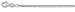Sterling Silver 20 Inch X 2.5 mm Rope Chain Necklace - Italian