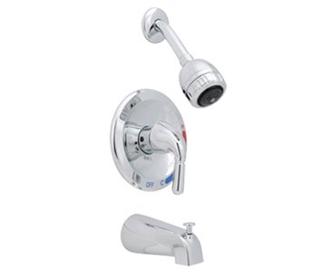 Huntington 14630-01/5940RI Chrome Tub Shower Faucet