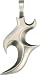 BICO AUSTRALIA JEWELRY PENDANT (E103) BLAZE - ENERGY A BLAZE OF GLORY - Comes with a Generic 18 inch (to 20in) Adjustable 4mm Black Rubber Necklace.