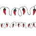 14' Chili Pepper Electric Light Set (10 lights)