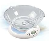 WeighMax 3 kg / 6.6 Lb Capacity Glass Top Digital Kitchen Scale