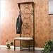 Martinique Entryway Storage Bench - SEI Southern Enterprises - HE4292