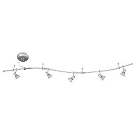 Eurofase KIT-T5TU-30 5-Light Turbo Track Kit, Platinum Frost by Eurofase