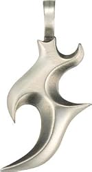 BICO AUSTRALIA JEWELRY PENDANT (E103) BLAZE - ENERGY A BLAZE OF GLORY - Comes with a Generic 18 inch (to 20in) Adjustable 4mm Black Rubber Necklace.