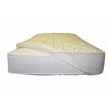 Organic Quilted Twin Mattress Topper