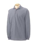 Long Sleeve Sport Shirt Pique Cotton 7 oz. by Gildan (Style# 3400G)