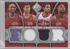 2009-10 SP Game Used 4 on 4 Fabrics #FFNETPHI - Vince Carter/Elton Brand/Jason Smith/Andre Iguodala/