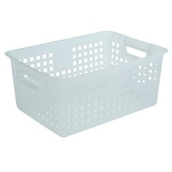 Clear Medium Mesh Basket by Iris (Single)