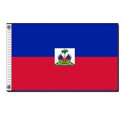 Annin Nylon Haiti Flag, 3-Foot by 5-Foot