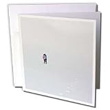 Albom Design Landscapes - Vast Glacier Snowfield Franz Josef New Zealand - Greeting Cards-12 Greeting Cards with envelopes
