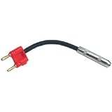 Hosa BNP118 16AWG 1/4 Female To Dual Banana Speaker Adapter