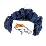 Denver Broncos NFL Jersey Hair Scrunchie (Navy)