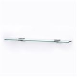 Alno Contemporary II 24 glass shelf with brackets A8455-24-PN