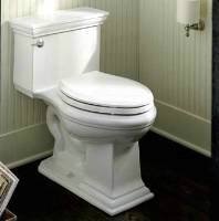Buy KOHLER Memoirs Comfort Height Elongated Toilet with Stately Design, Thunder Grey #K-3453-58