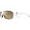 White Frame/Brown Lens