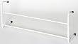 over radiator rails