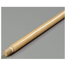  Handle Threaded 60 inch Lacquered Wood