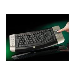 GeneralKeys Multimedia-Funktastatur f�r Win/PS3, mit Touchpad & MCE