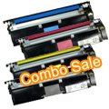 5-Pack Xerox Phaser 6120 High Capacity 4 5K Yield Compatible Toner Cartridge Set - 2 Black 1 Cyan 1