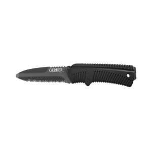 Gerber 22-41028 Serrated River Knife with Form Fitted Sheath by Gerber Legendary Blades