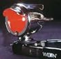 Red Bullet Taillight with Wings Bicycle Light