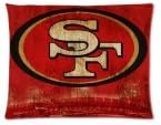 San Francisco 49ers Pillowcase Covers Standard Size 20in X 26in CCP104