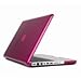 Speck Macbook Pro 13 Inch Aluminum Seethru Raspberry Silky Smooth Soft Touch Hard Shell