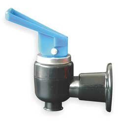Industrial Grade 2NU51 Tap, Cold Water, Blue, Pl