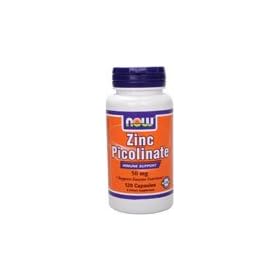 Now Foods Zinc Picolinate 50 Mg 120 Capsules