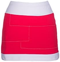 Peachy Tan Geometric Skirt